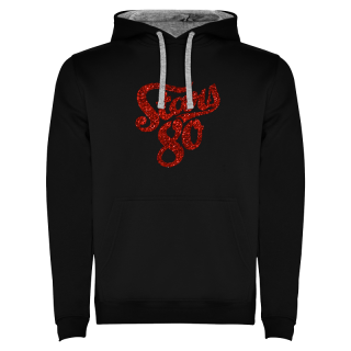 Sweat Logo Paillette Rouge