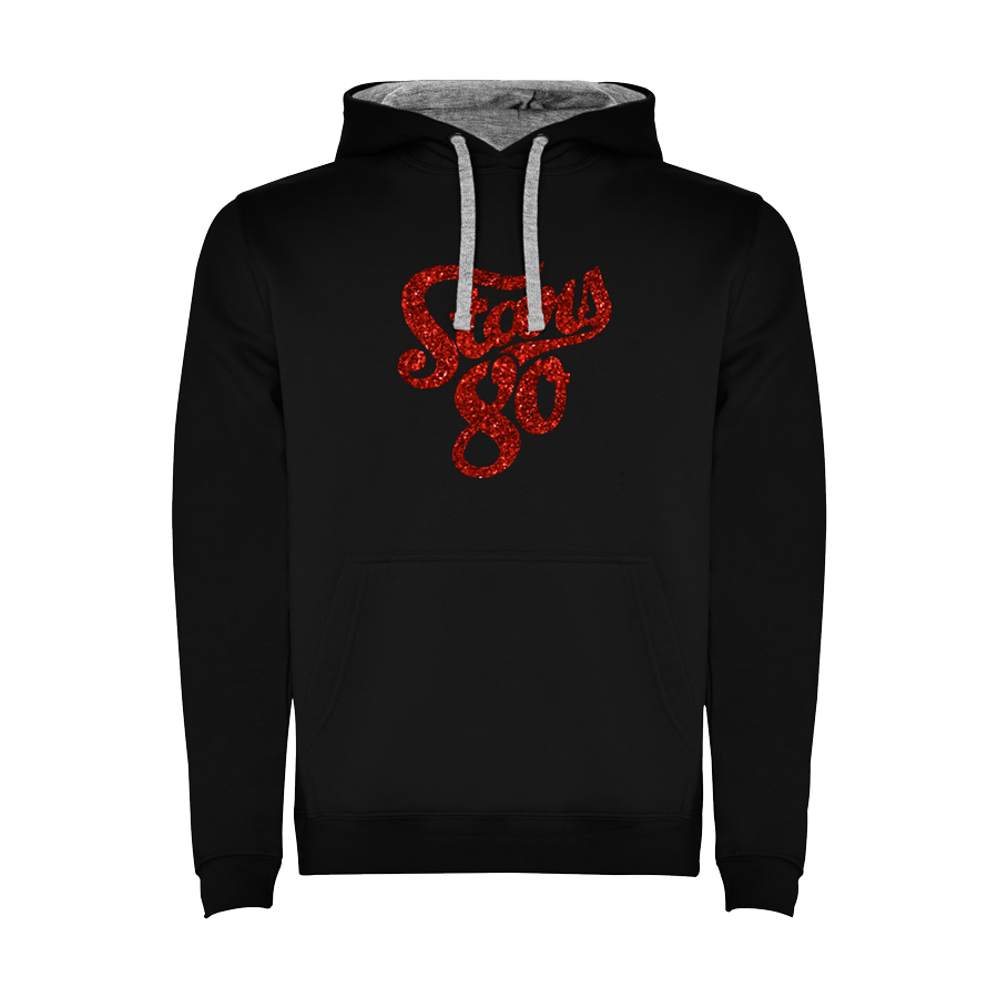 Sweat Logo Paillette Rouge