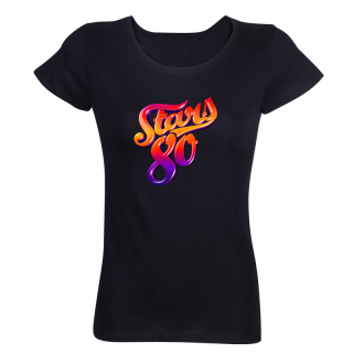 T-shirt Femme NOIR Logo Encore