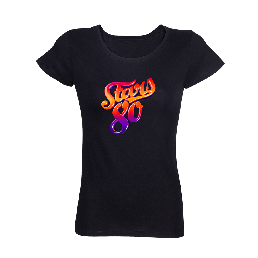 T-shirt Femme NOIR Logo Encore